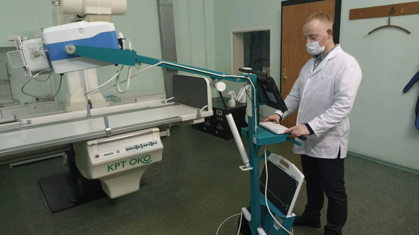 С августа на передвижном рентген-аппарате в Багратионовске обследовано более ста пациентов