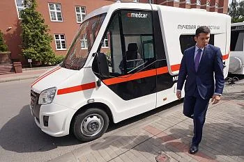 В регионе начинают работать два новых передвижных медицинских комплекса В регионе начинают работать два новых передвижных медицинских комплекса