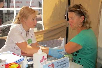 Проверить состояние своего здоровья пришли около трех тысяч жителей региона Проверить состояние своего здоровья пришли около трех тысяч жителей региона